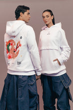 Cargar imagen en el visor de la galería, Arigato Fluffy Hairy Cherry Blossom Dragon Hoodie
